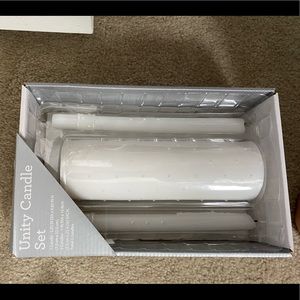Wedding unity candle
